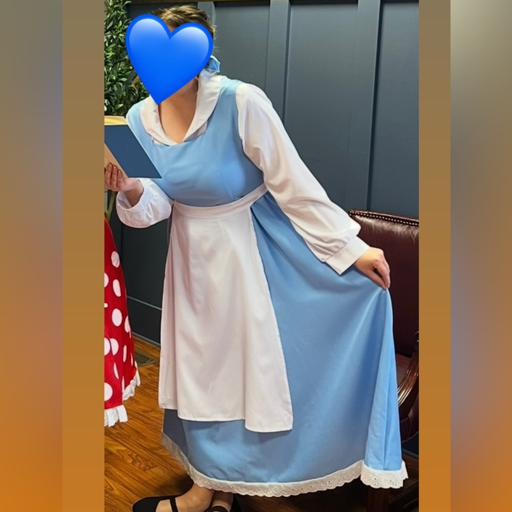 Belle Blue Dress Costume